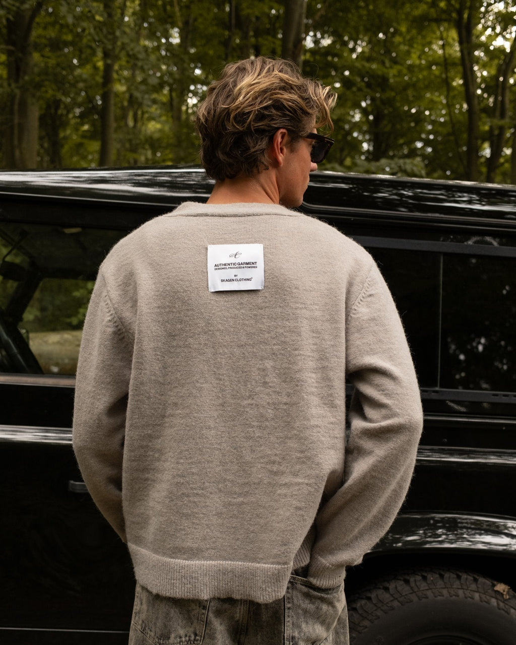 Cardigan Light Grey