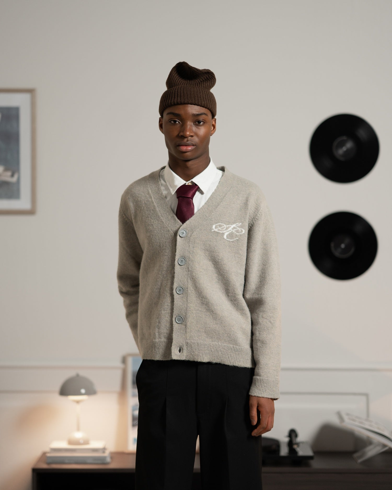 Cardigan Light Grey