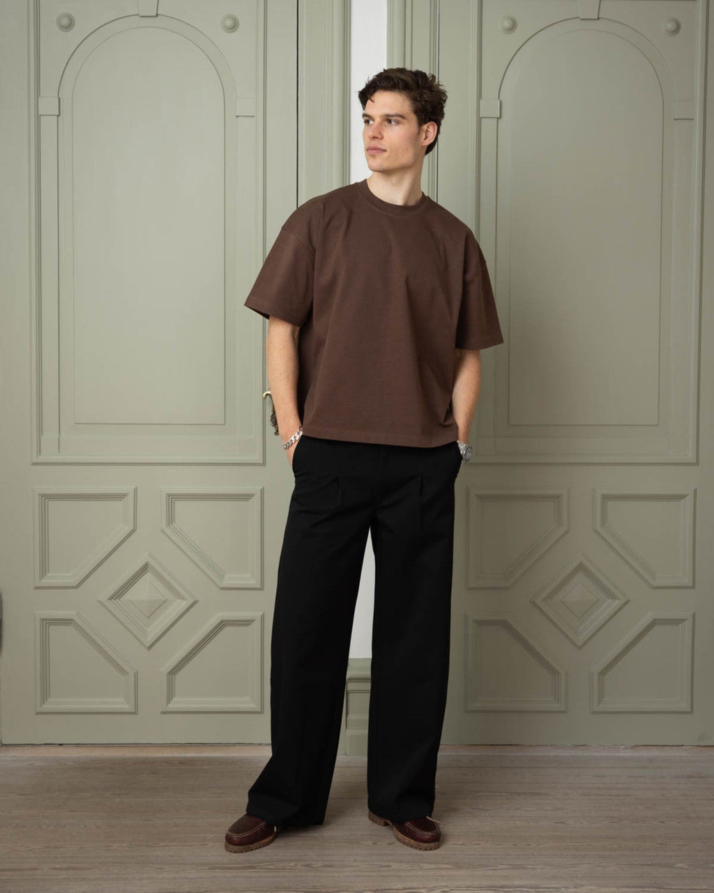 Blank T-shirt Brown