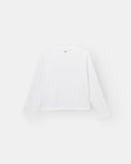 Raglan Longsleeve T-shirt White dame