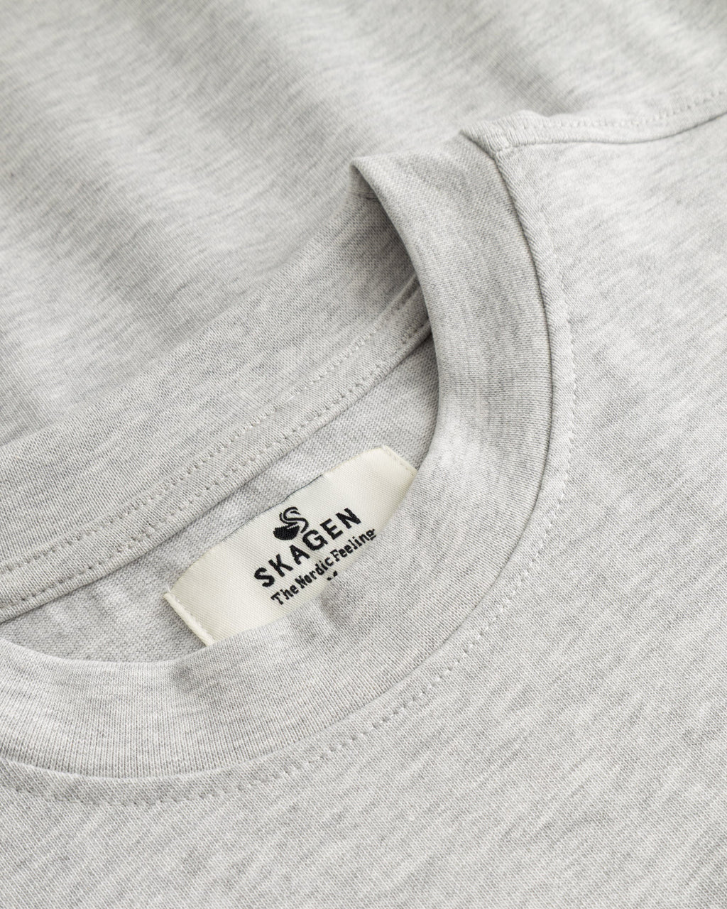 Blank T-shirt Grey dame