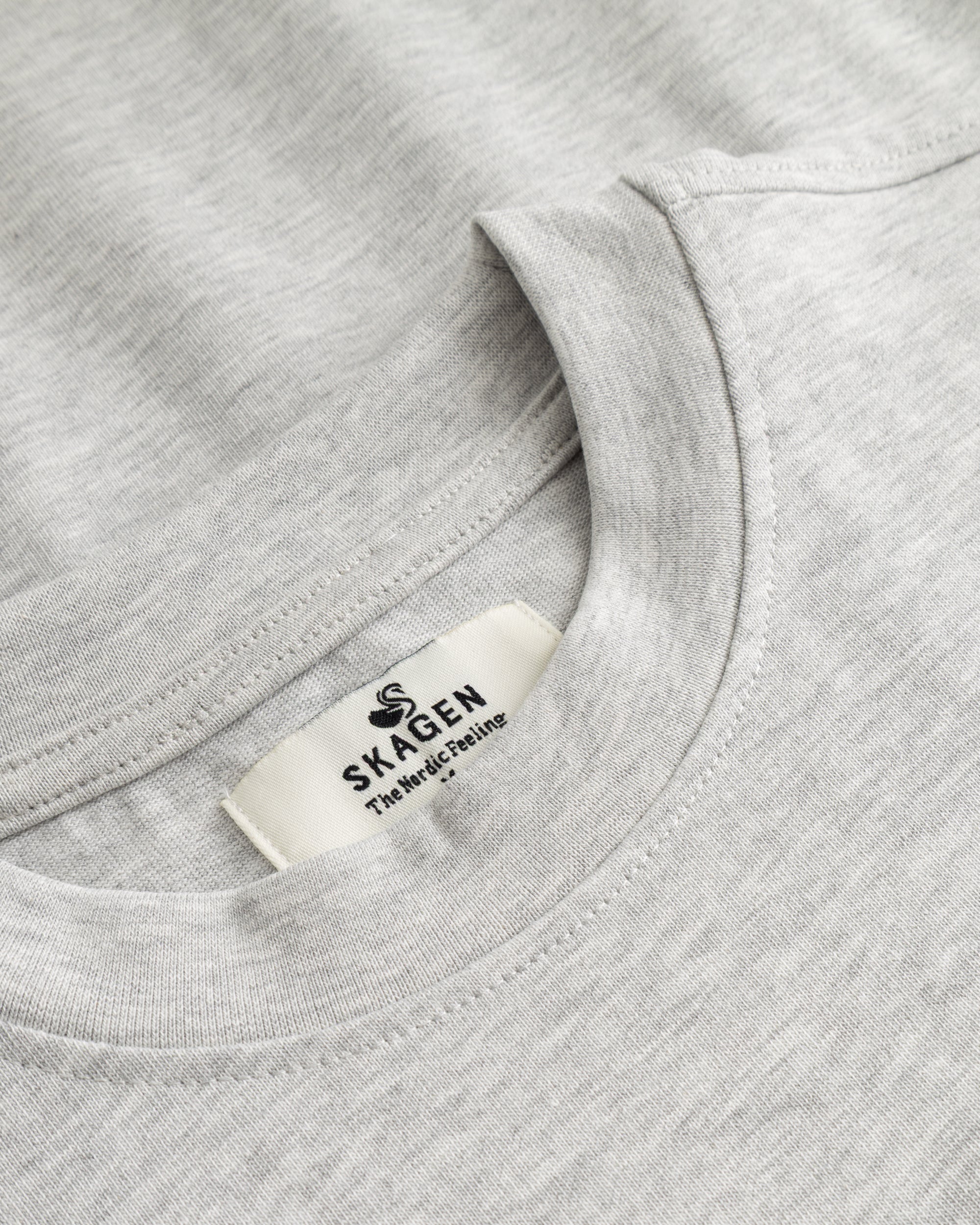 Blank T-shirt Grey dame