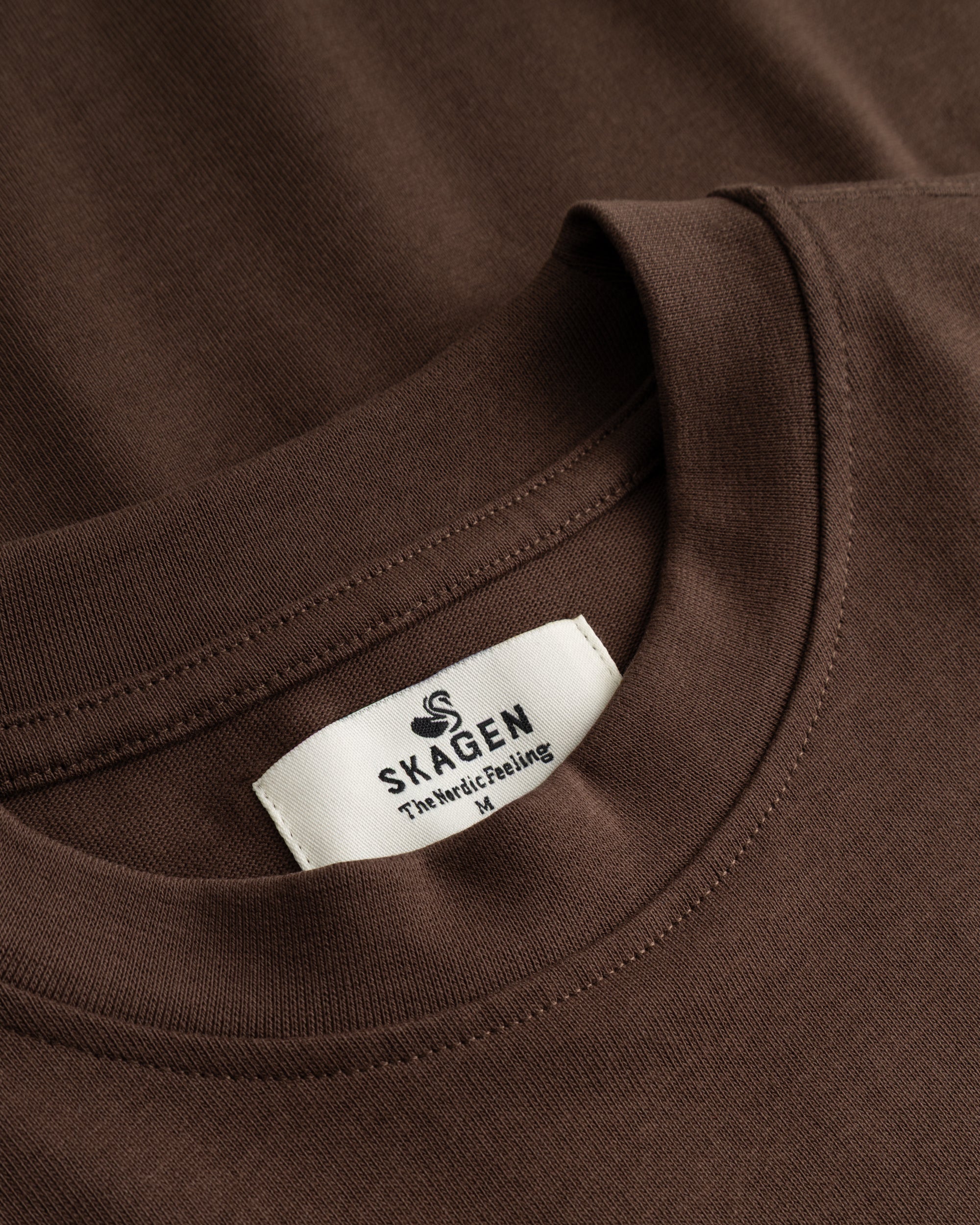 Blank T-shirt Brown dame
