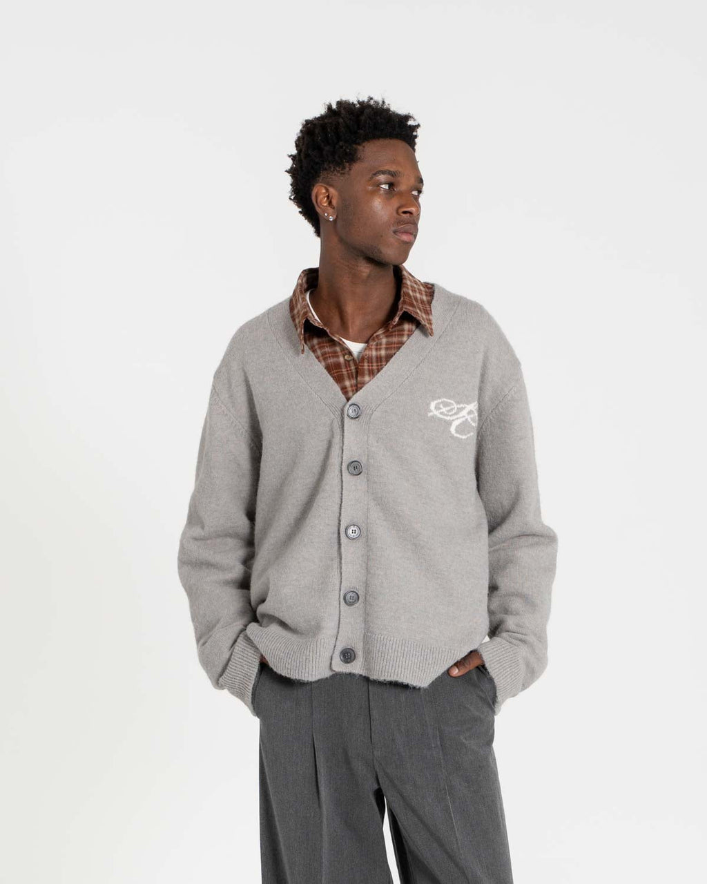 Cardigan Light Grey