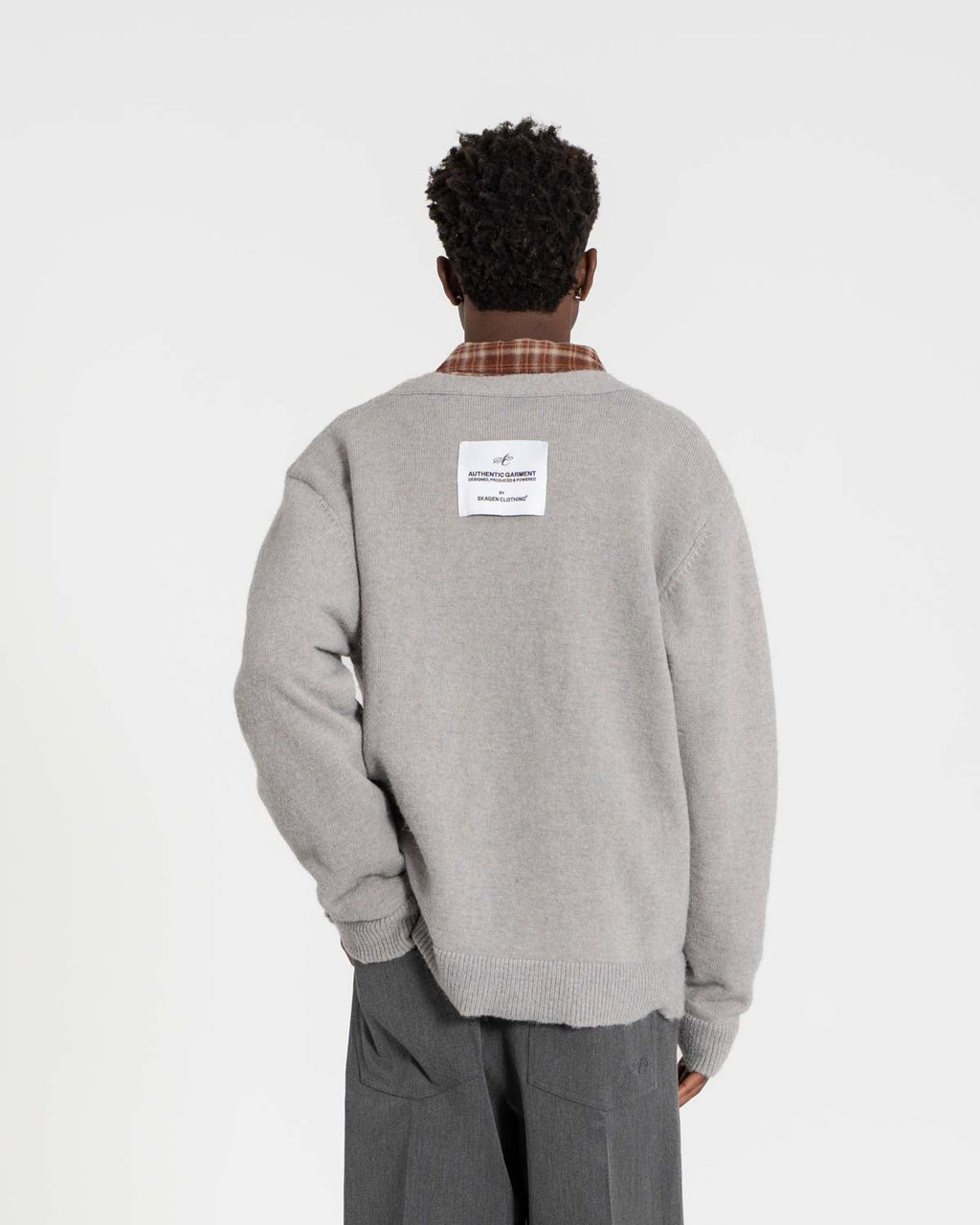 Cardigan Light Grey