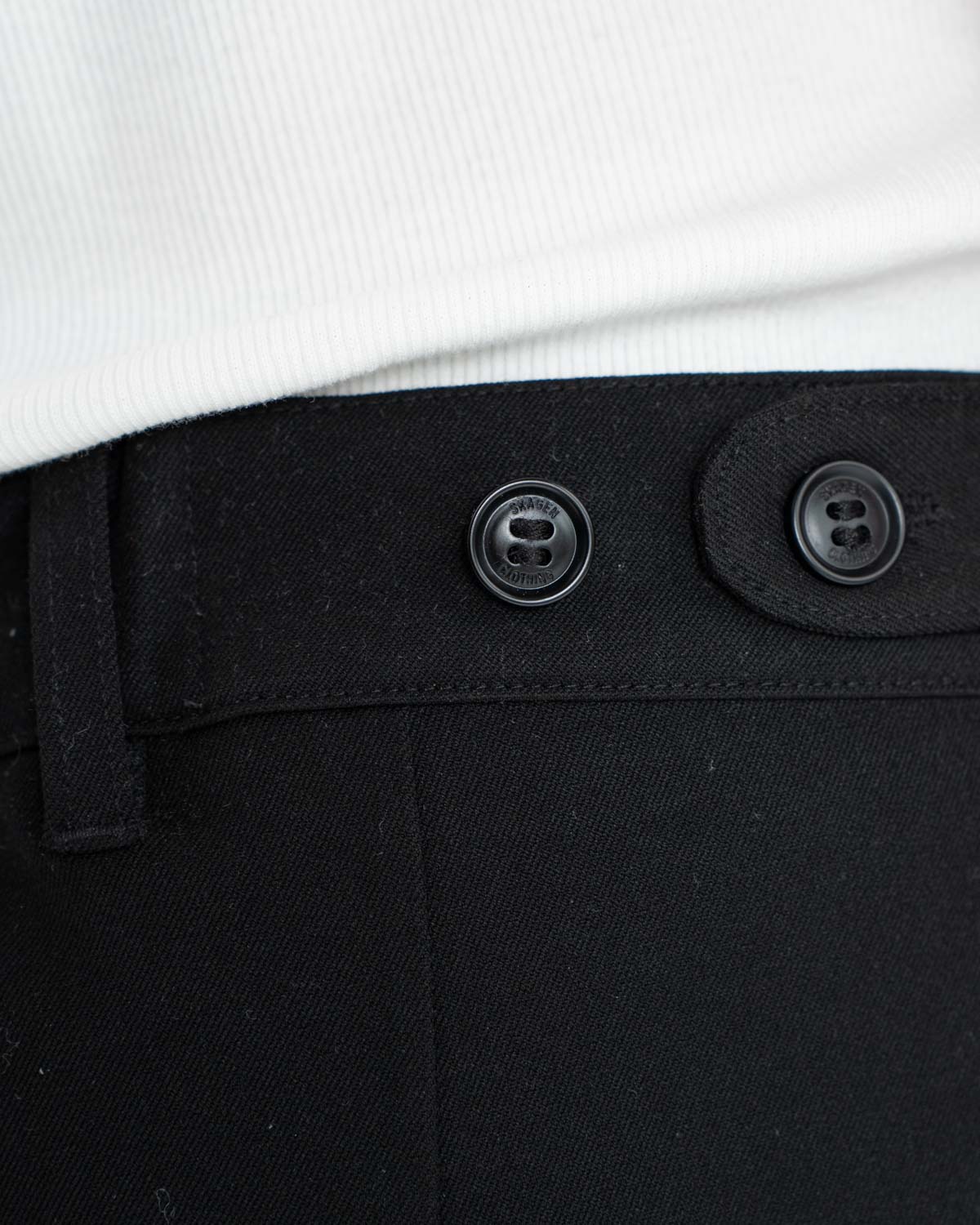 Baggy Suit Pants Black
