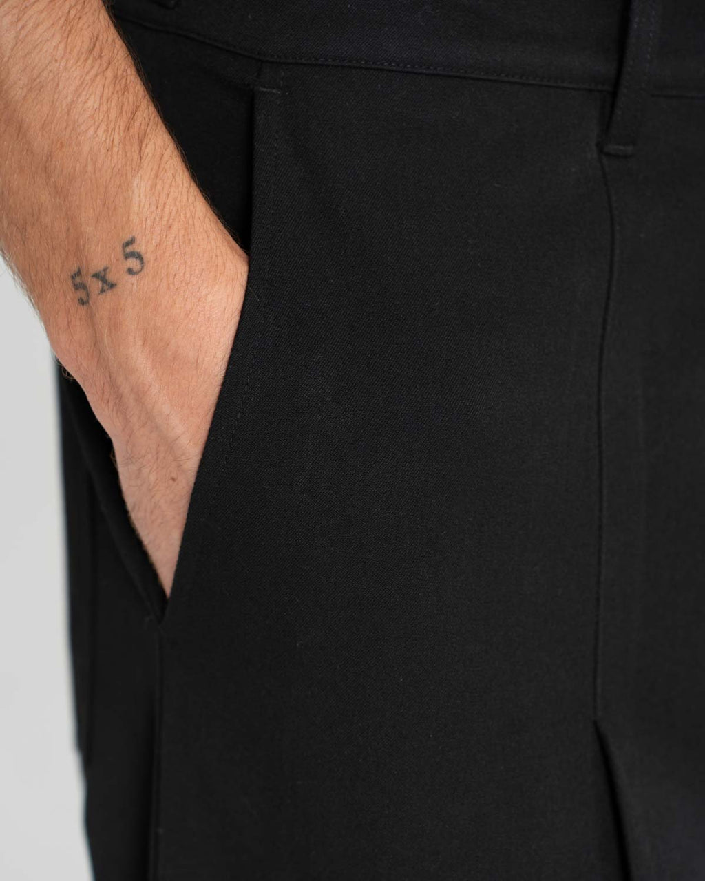 Baggy Suit Pants Black