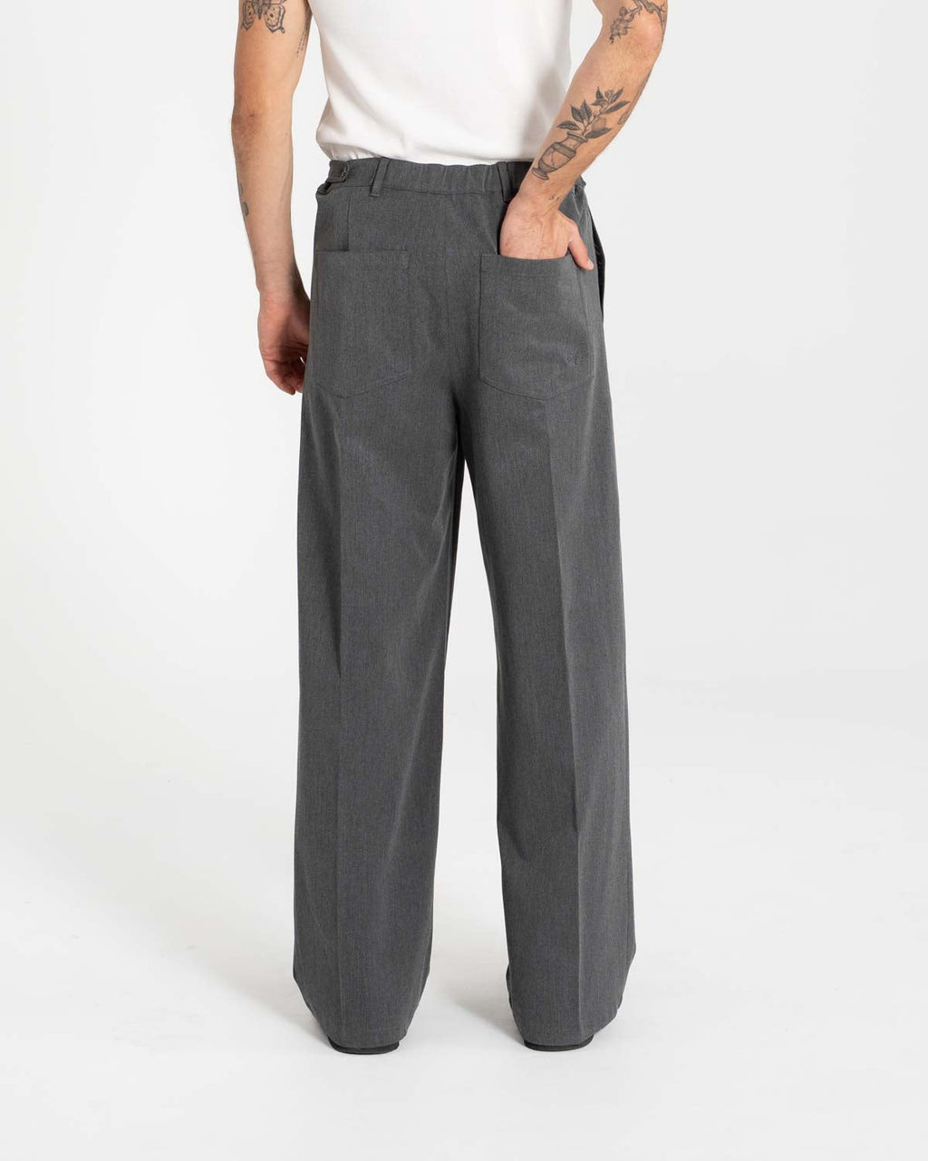 Baggy Suit Pants Grey