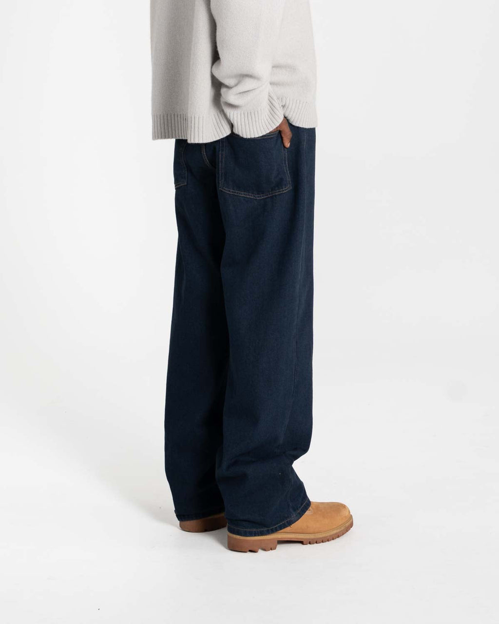 Baggy Denim Jeans Indigo