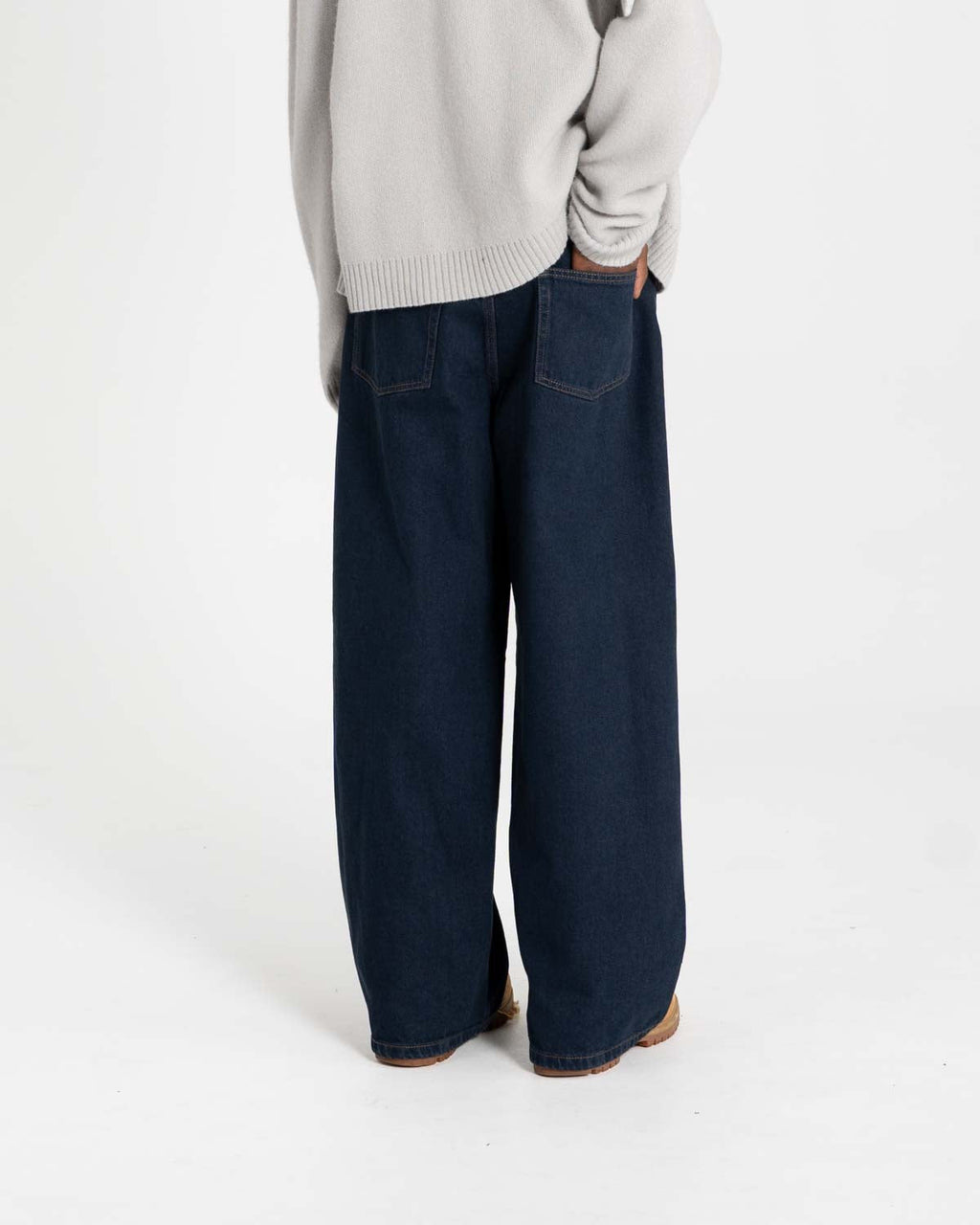 Extra baggy Denim Jeans Indigo