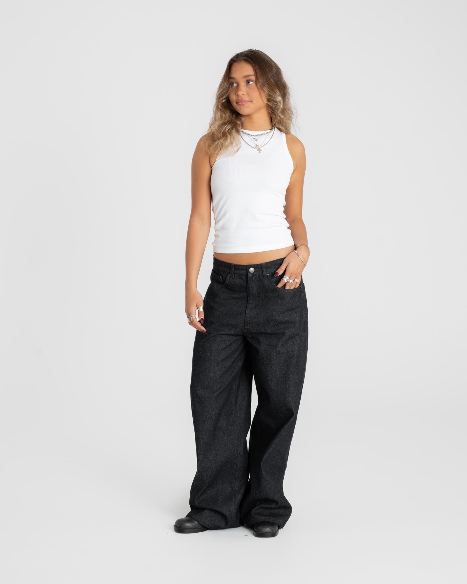 Extra Baggy Denim Jeans Selvedge