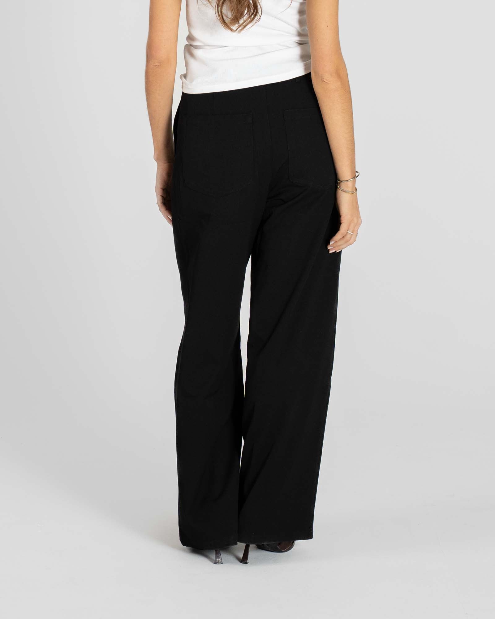 Baggy Suit Pants Black