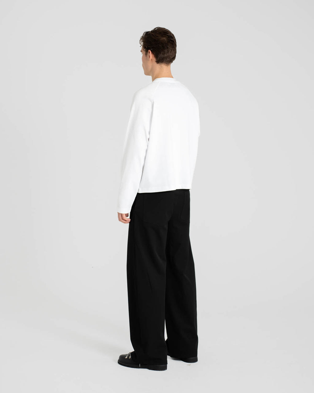 Raglan Longsleeve T-shirt White