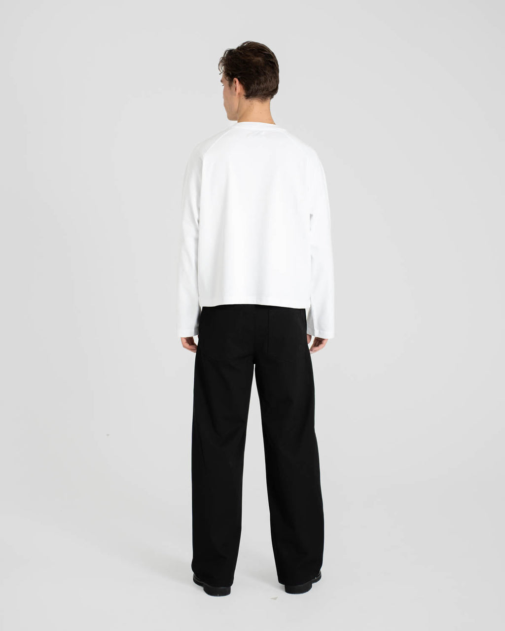 Raglan Longsleeve T-shirt White