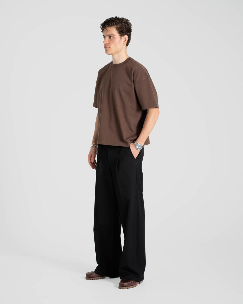 Blank T-shirt Brown