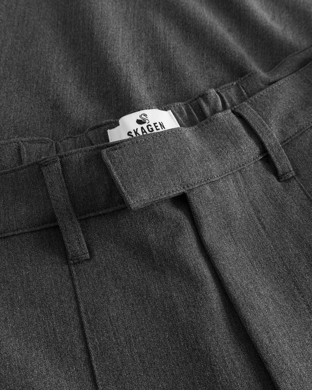 Baggy Suit Pants Grey dame
