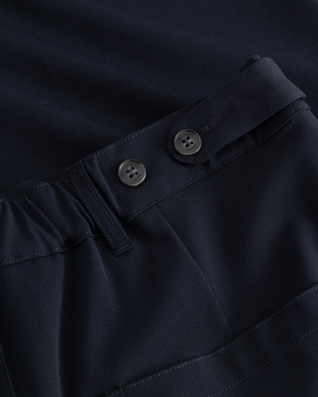 Baggy Suit Pants Navy