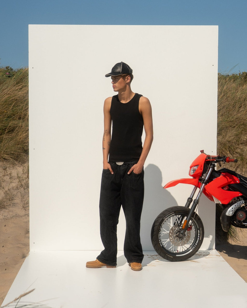 Baggy Denim Jeans Black