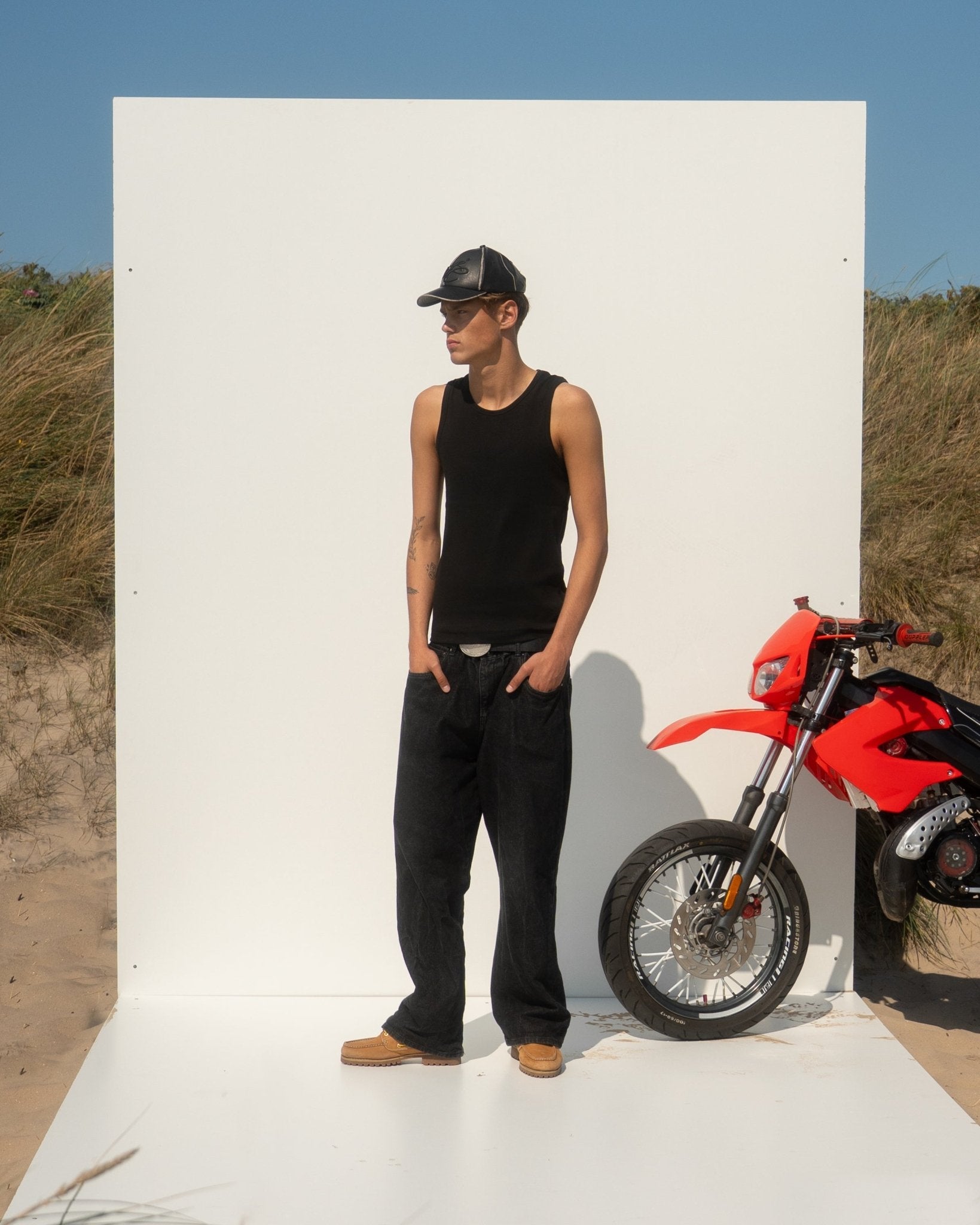Baggy Denim Jeans Black