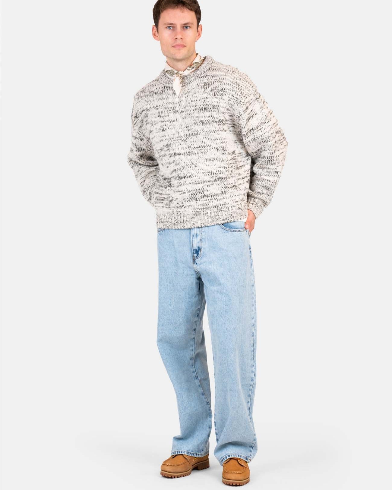 Baggy Denim Jeans Light blue