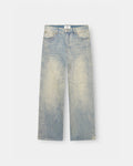 Baggy Denim Jeans Light Blue Vintage Wash