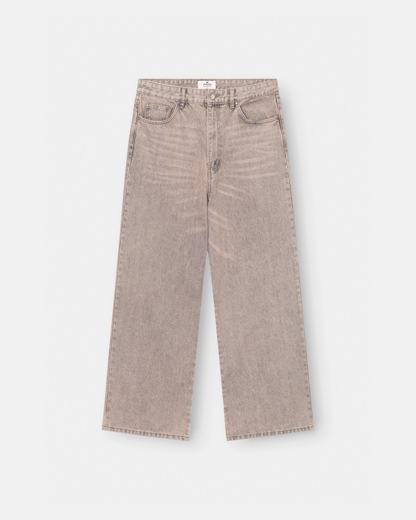 Extra Baggy Denim Jeans Rose Vintage Wash