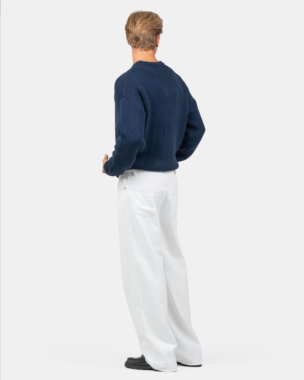 Baggy Denim Jeans White