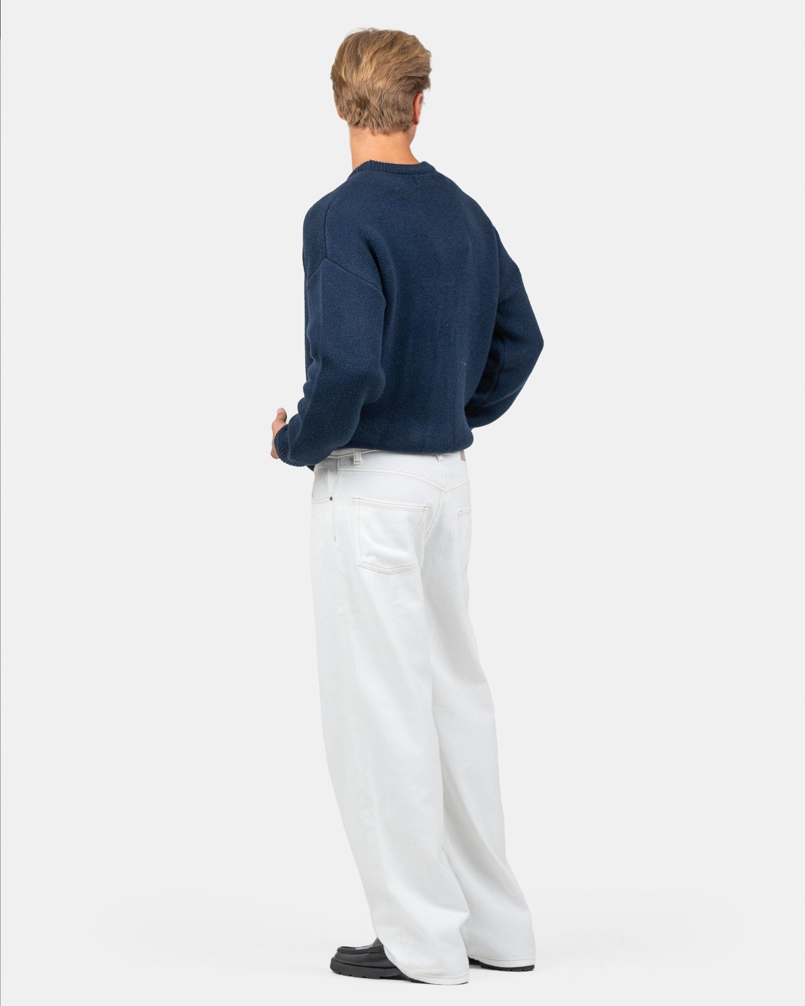 Baggy Denim Jeans White