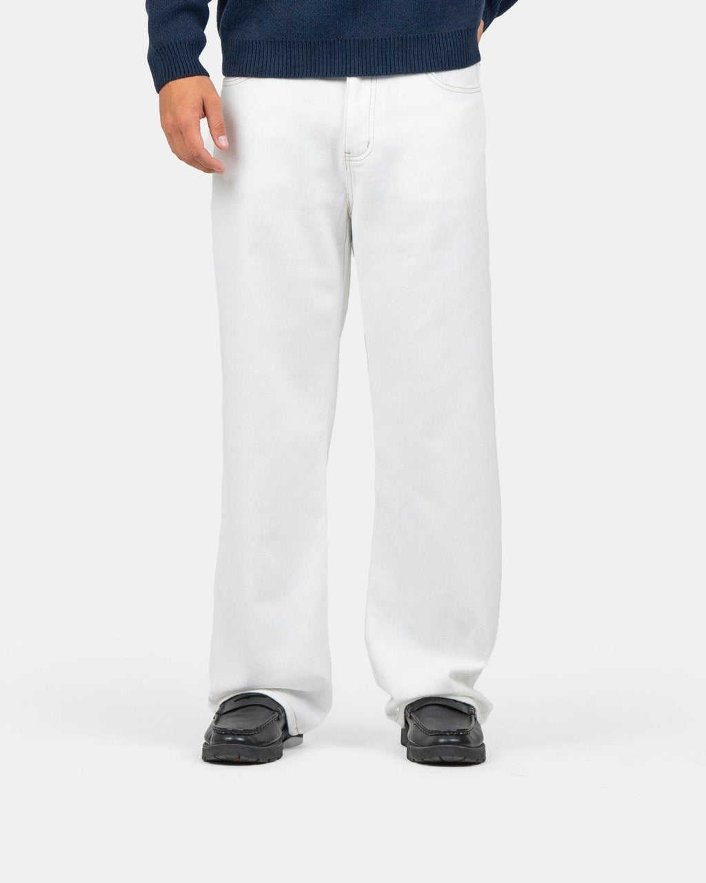 Baggy Denim Jeans White
