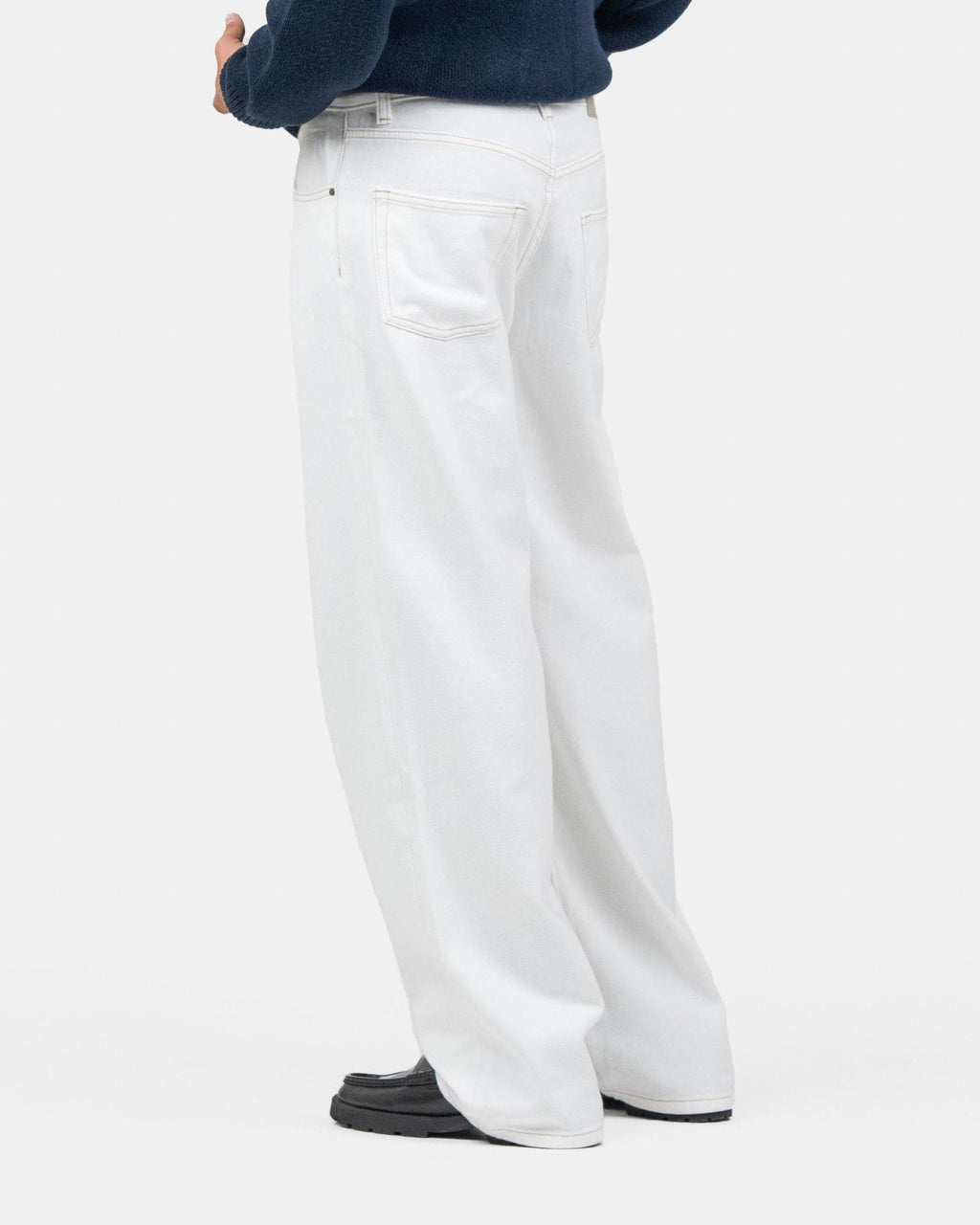 Baggy Denim Jeans White