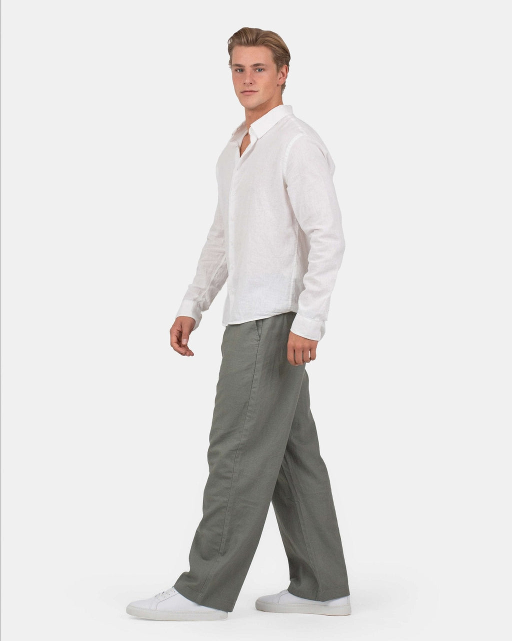Baggy Hørbukser Army