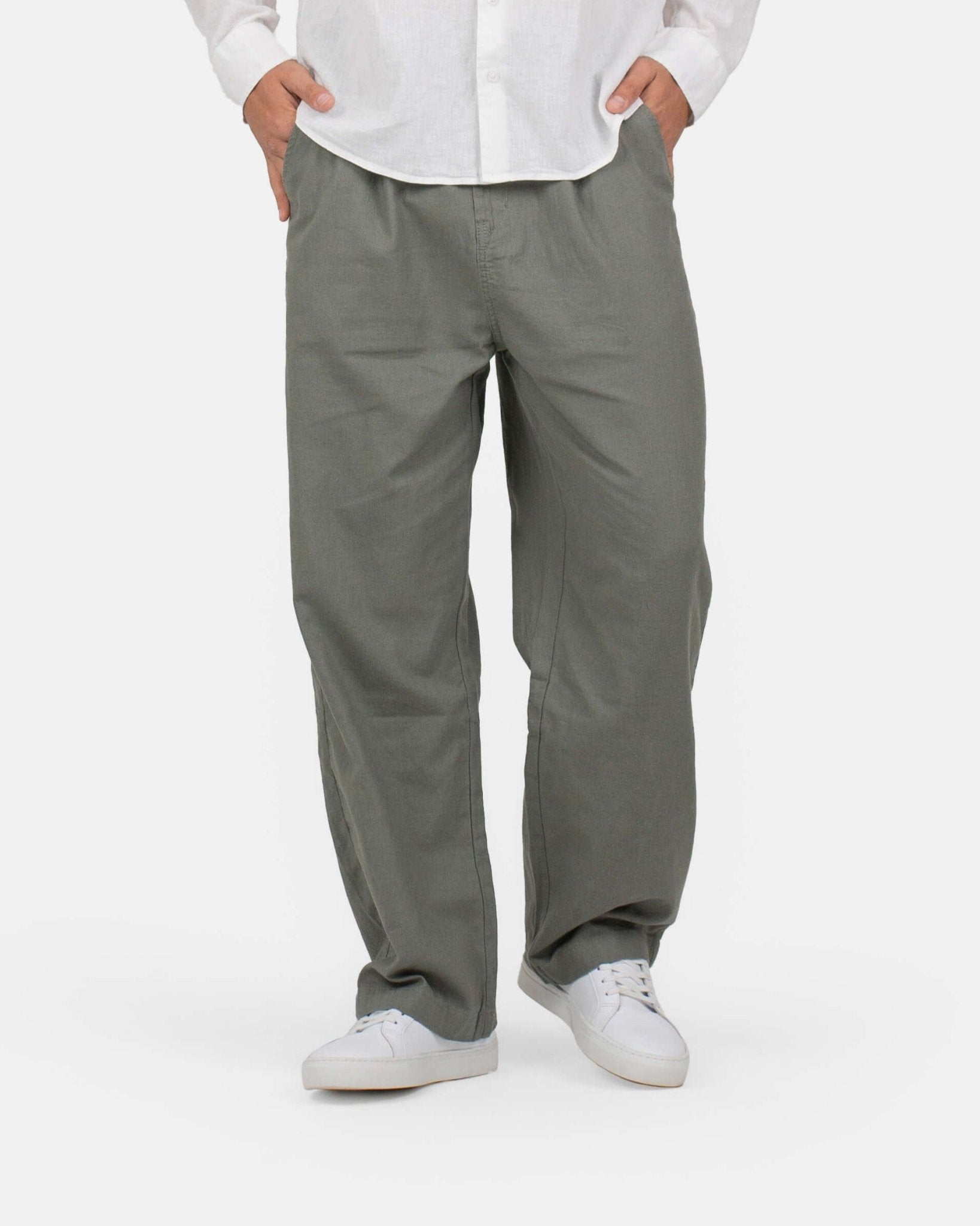 Baggy Hørbukser Army