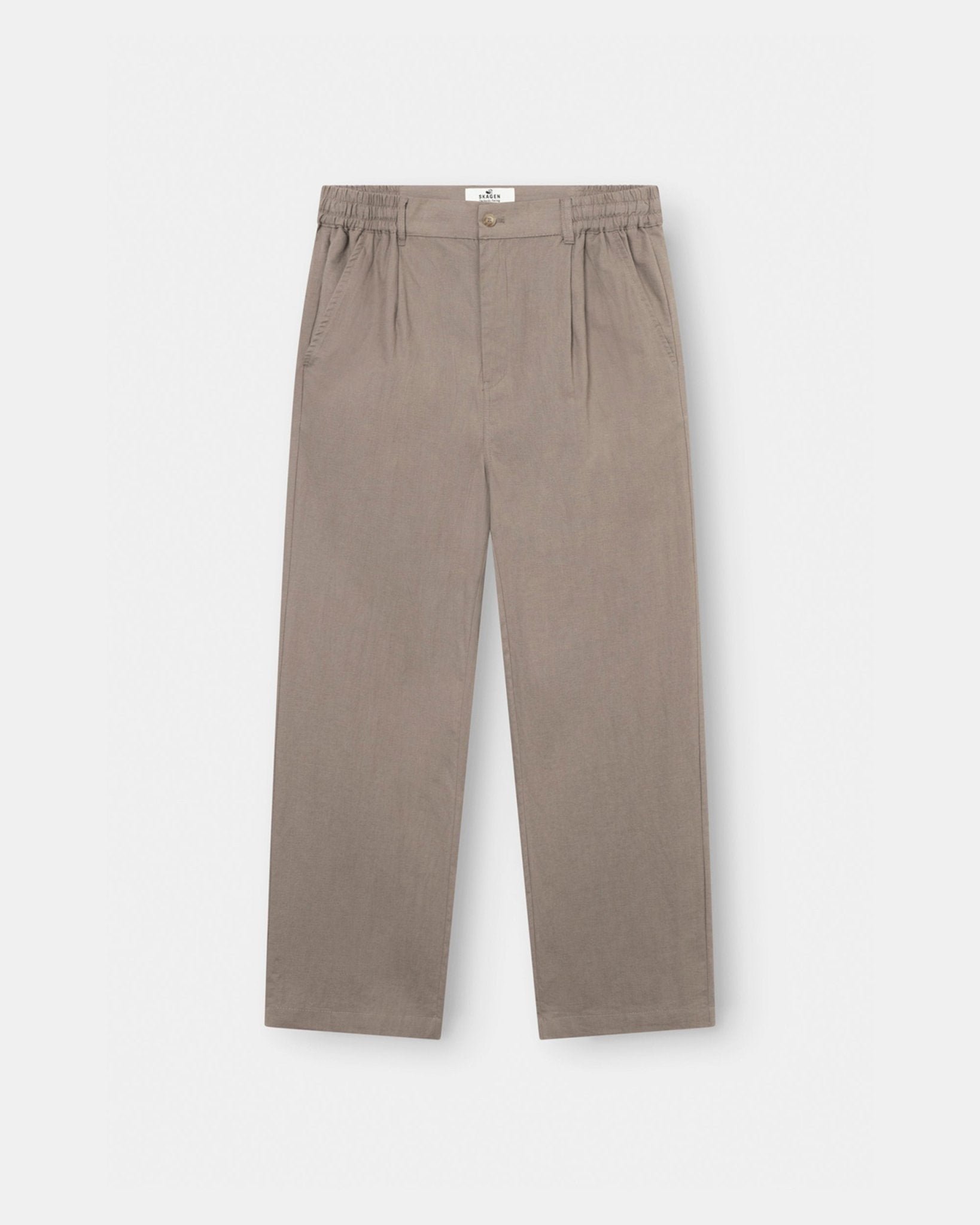 Baggy Hørbukser Mokka