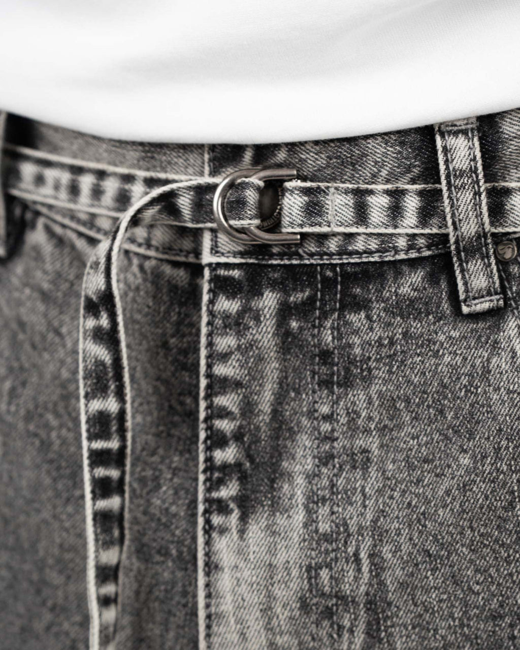 Belt Washed Grey