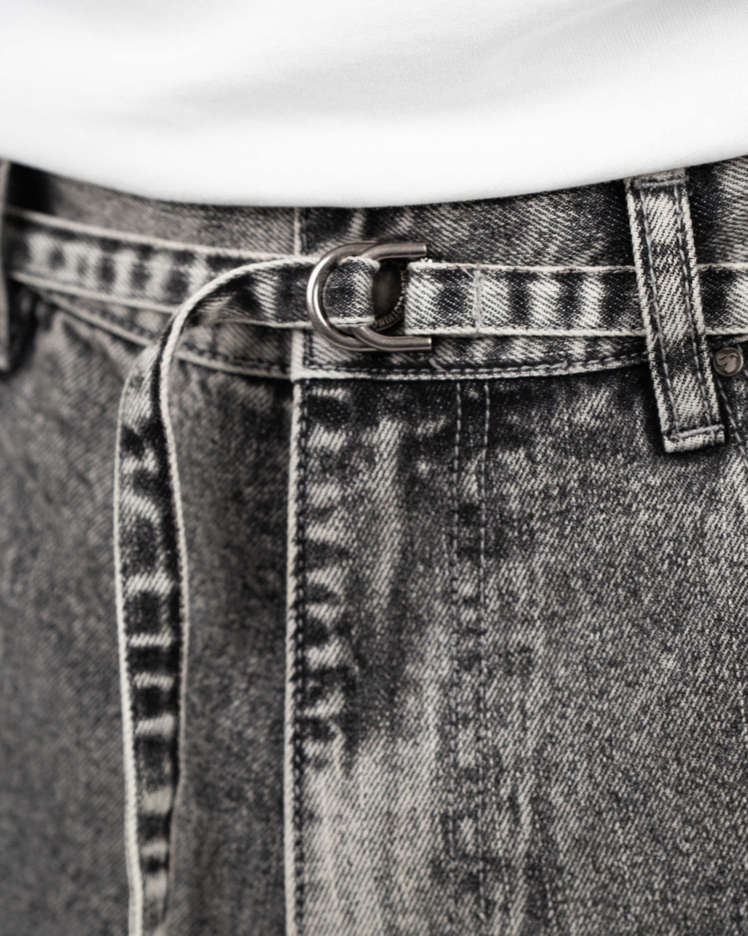 Belt Washed Grey