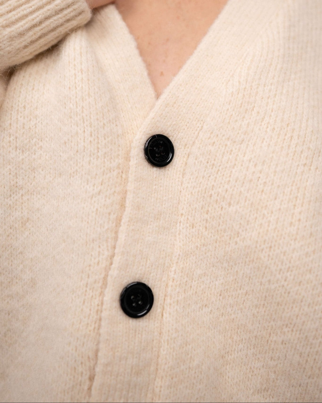 Cardigan Cremehvid