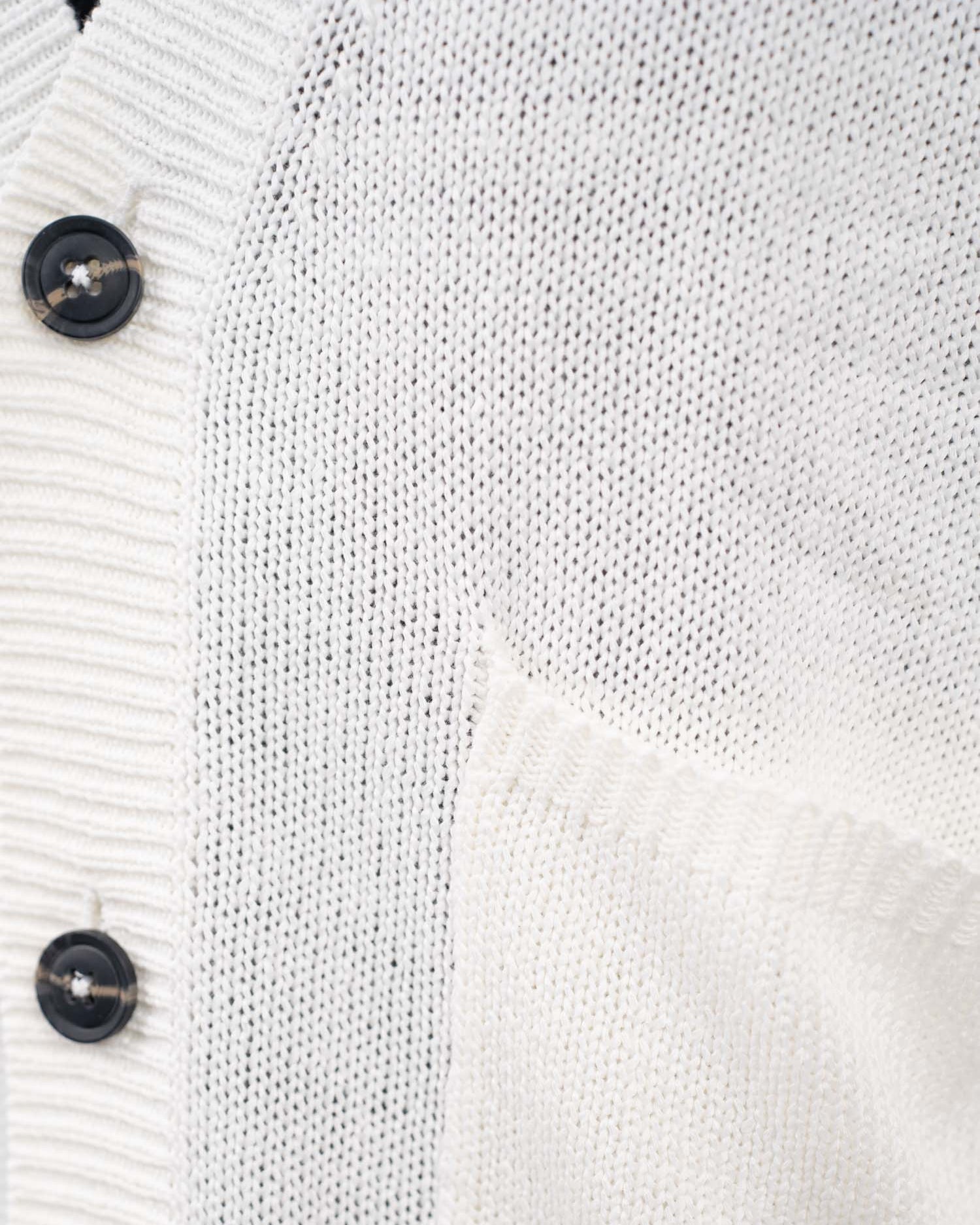 Cardigan With Pockets Hvid