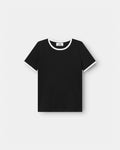 Contrast Baby Tee Sort
