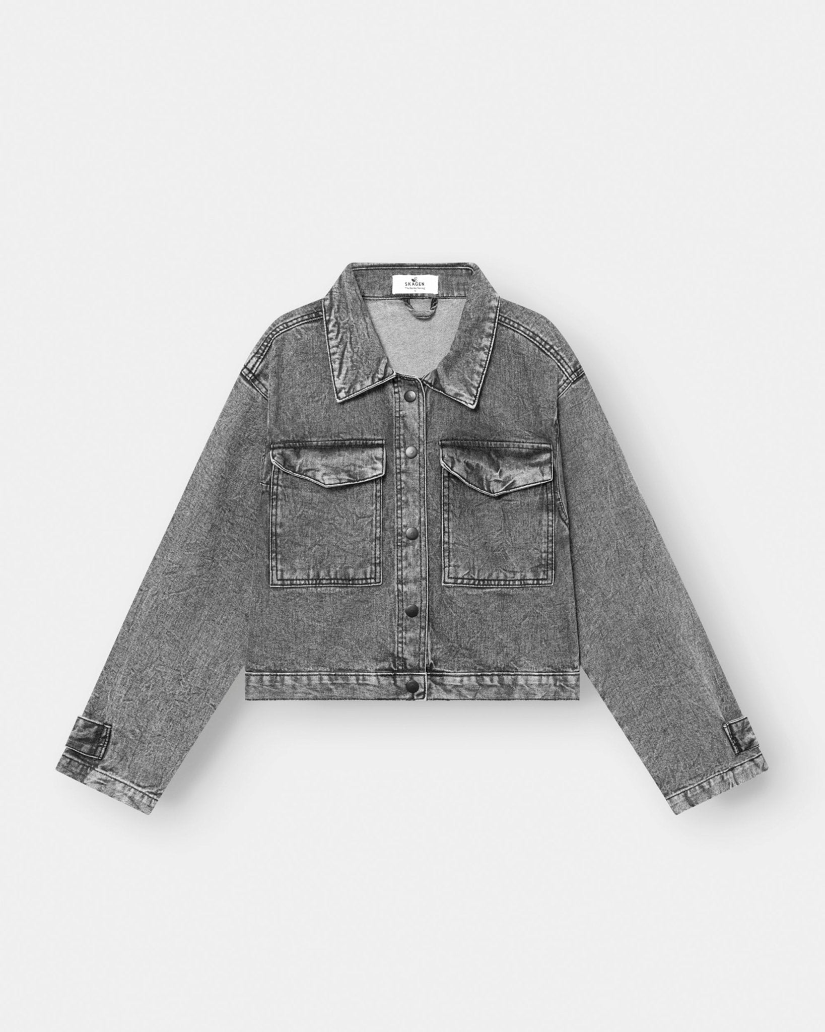 Denim Jacket washed Grey