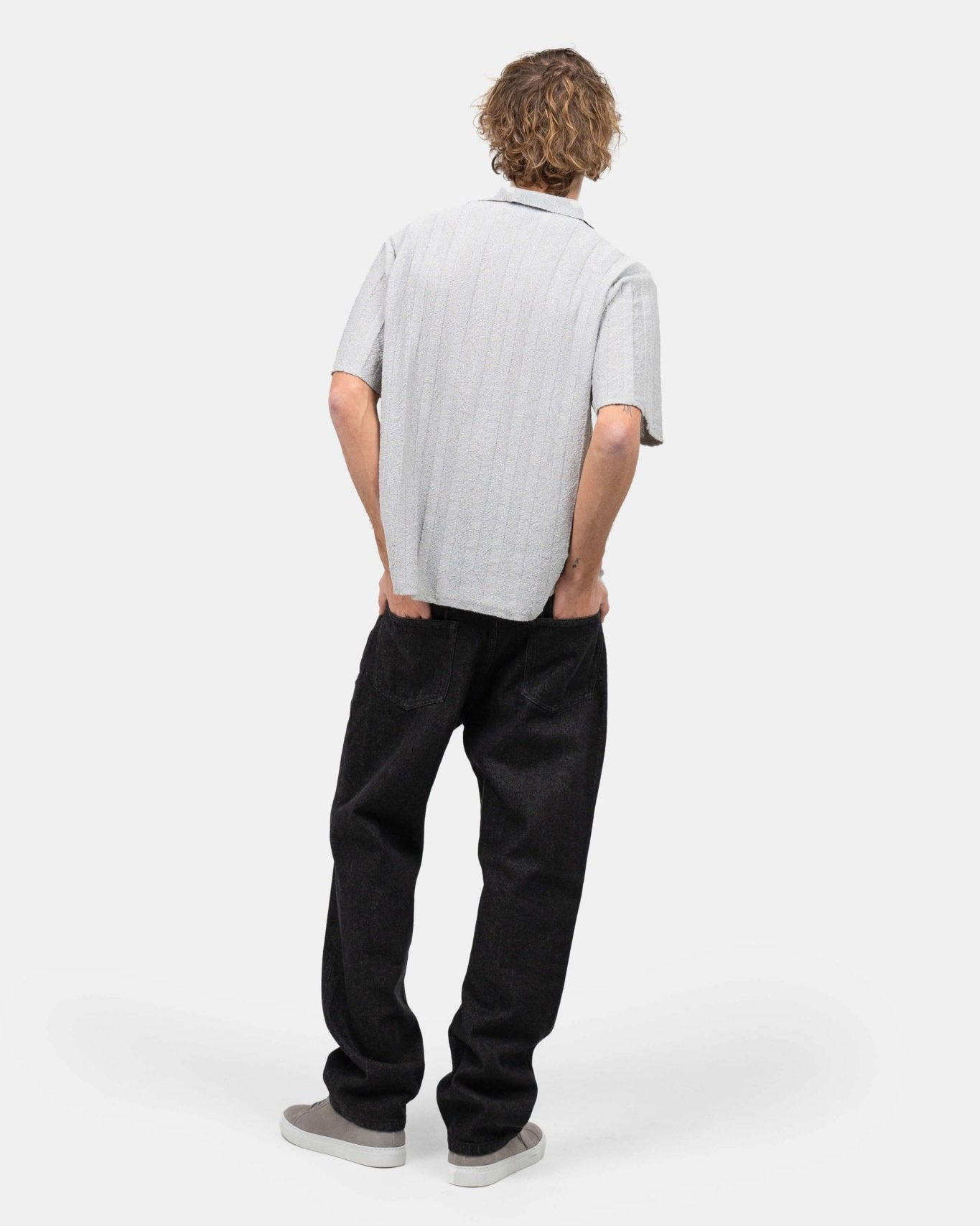 Regular Denim Jeans Black