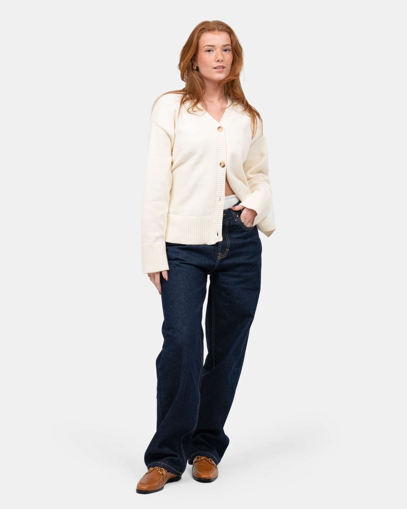 Regular Denim Jeans Indigo