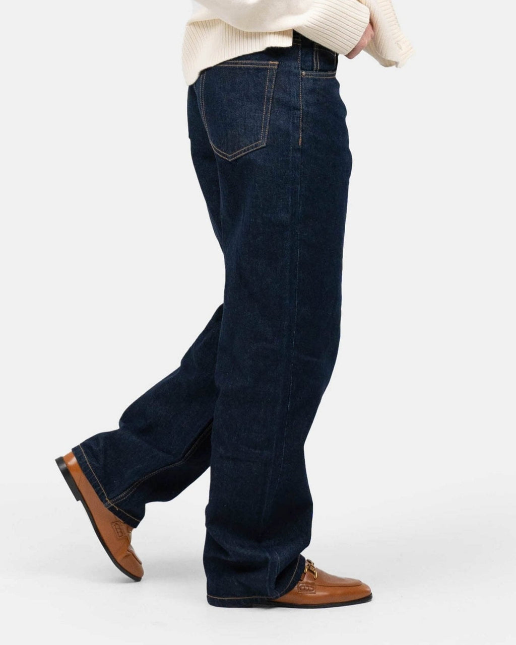 Regular Denim Jeans Indigo