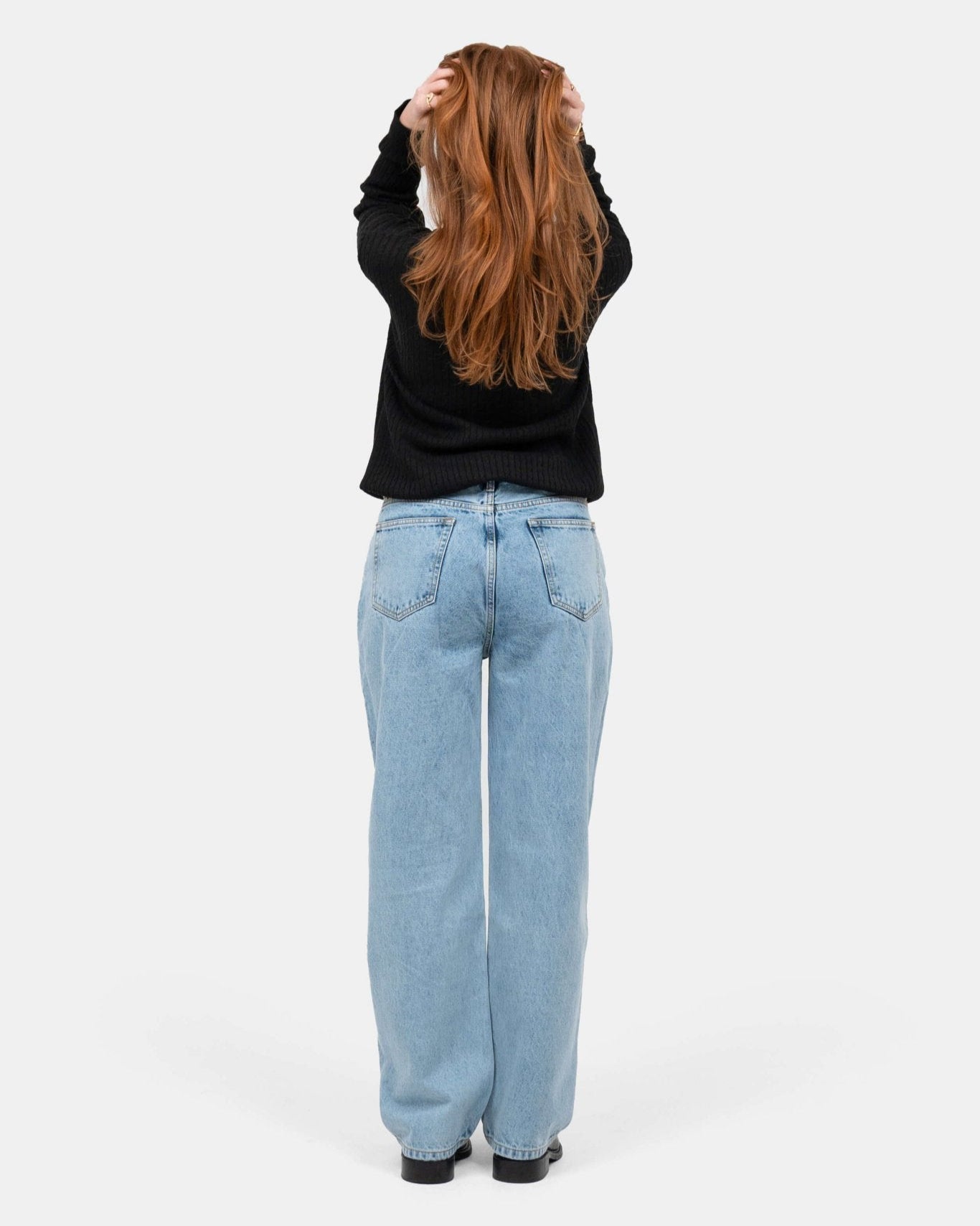 Regular Denim Jeans Light Blue