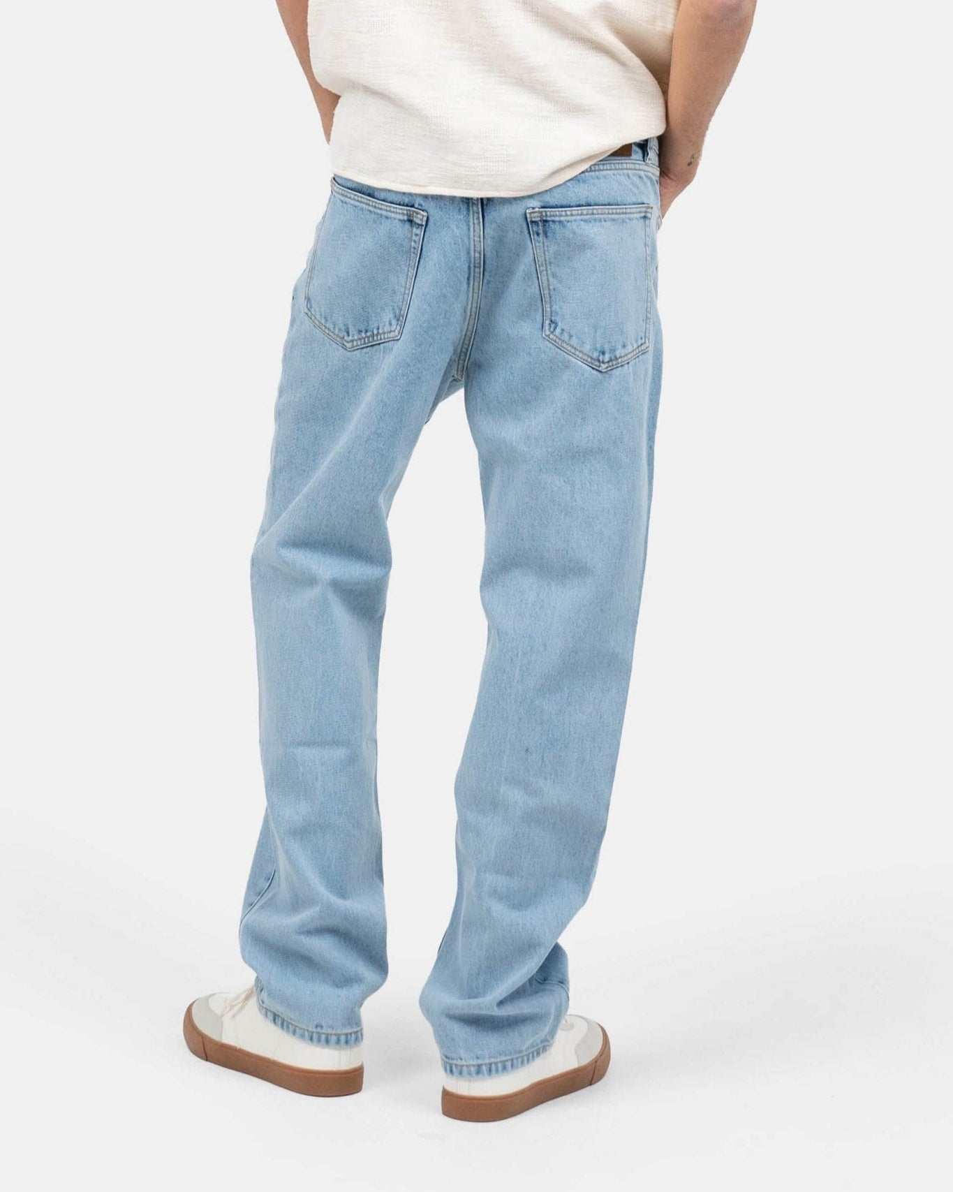 Regular Denim Jeans Light Blue