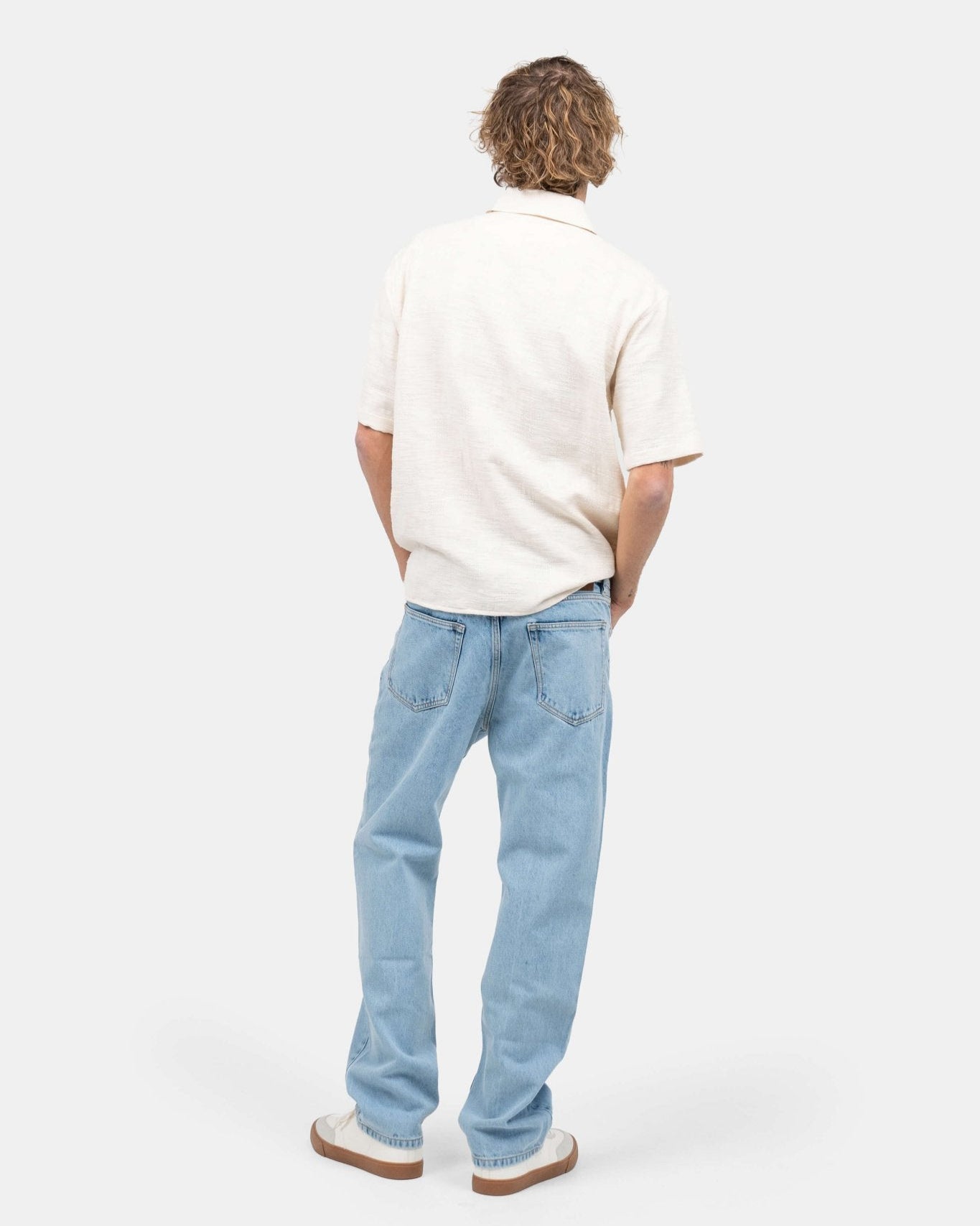 Regular Denim Jeans Light Blue