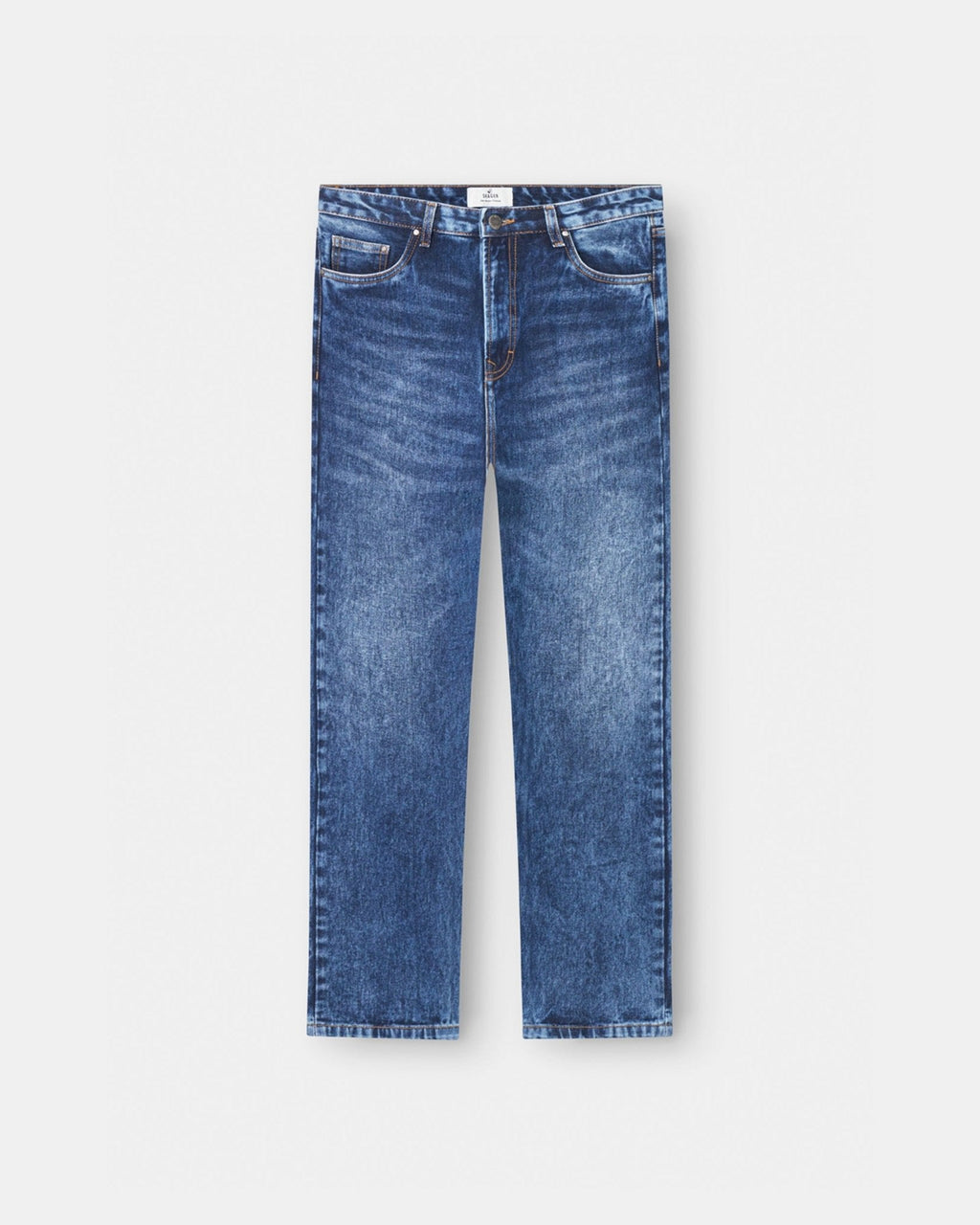 Regular Denim Jeans Mid Blue