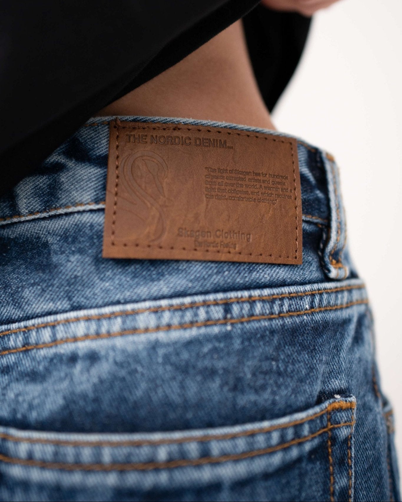 Regular Denim Jeans Mid Blue
