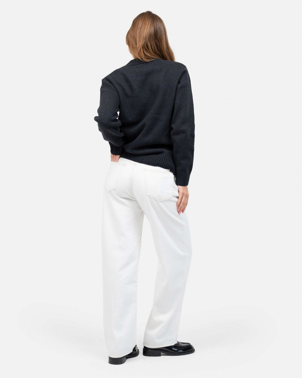 Regular Denim Jeans White