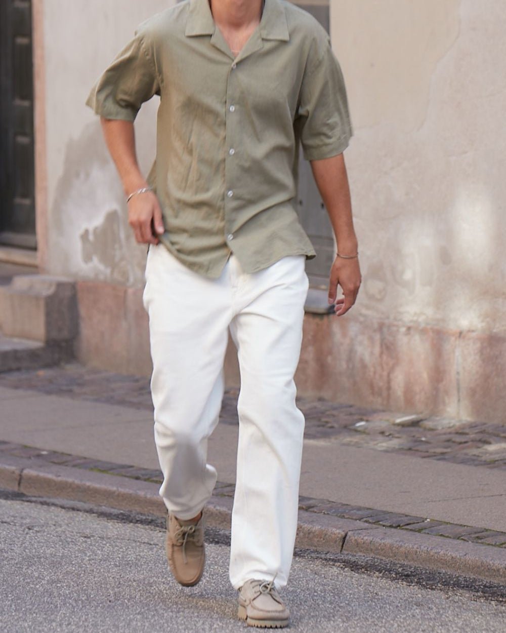 Regular Denim Jeans White