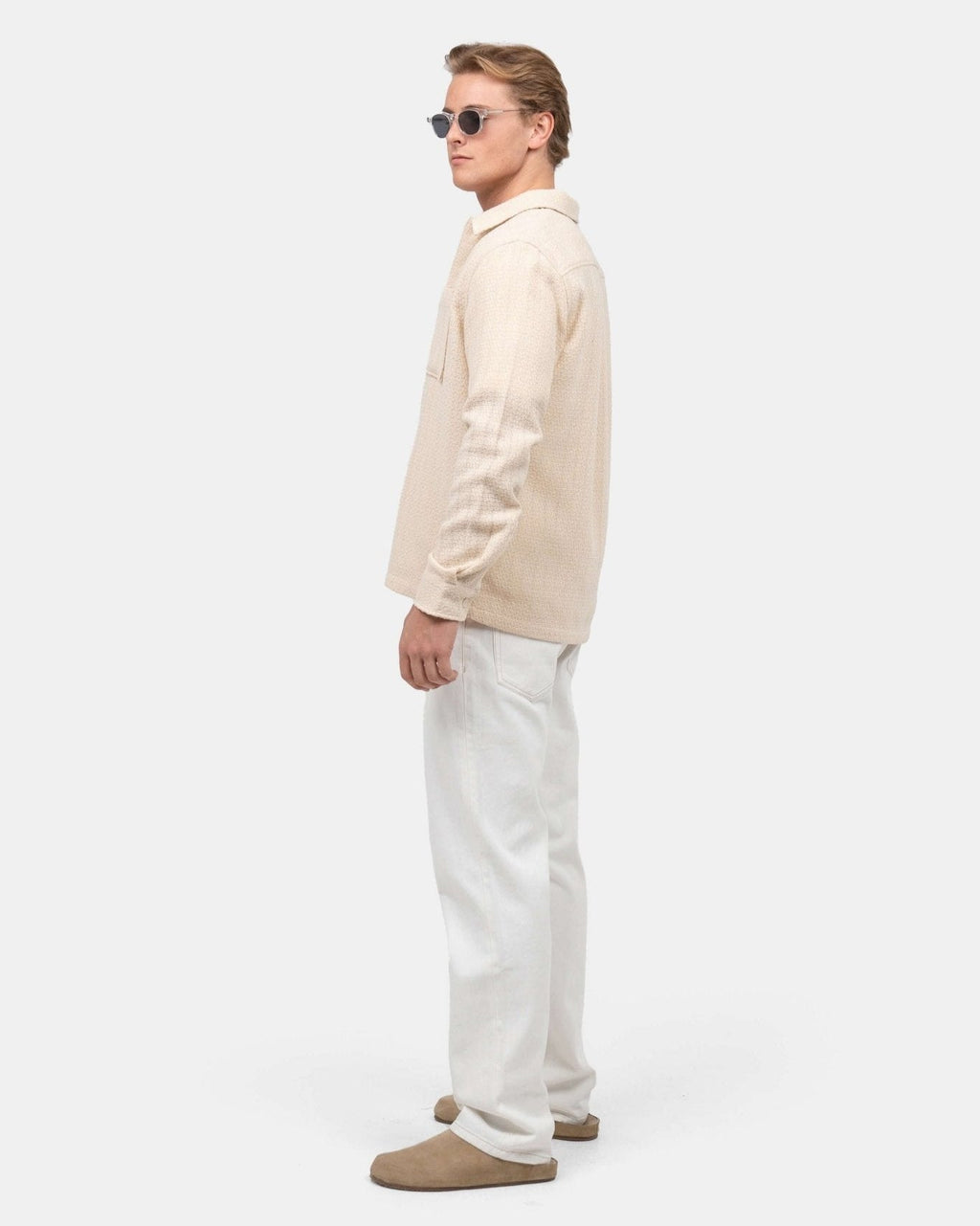 Regular Denim Jeans White